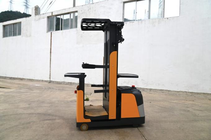 OEM গুদাম অর্ডার পিকার মেশিন চালিত স্ট্যাকার ট্রাক, মাল্টি লেভেল অর্ডার পিকার 23 ফুট লিফট উচ্চতা 1