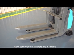 আধা-বৈদ্যুতিক প্যালেট স্ট্যাকার