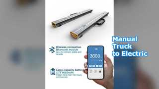 বৈদ্যুতিক প্যালেট ট্রাক হ্যান্ডেল আপগ্রেড 2 টন লোড